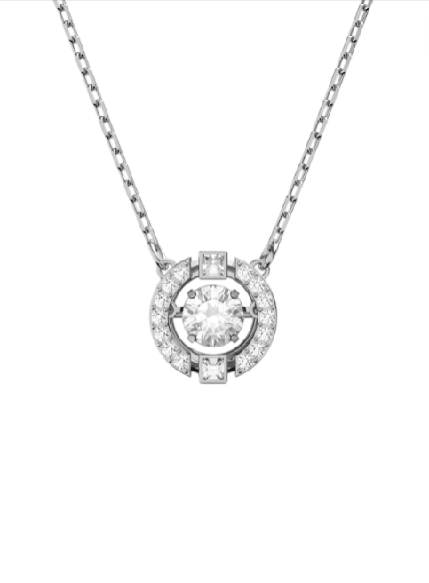 Una Sparkling Dance Round Necklace