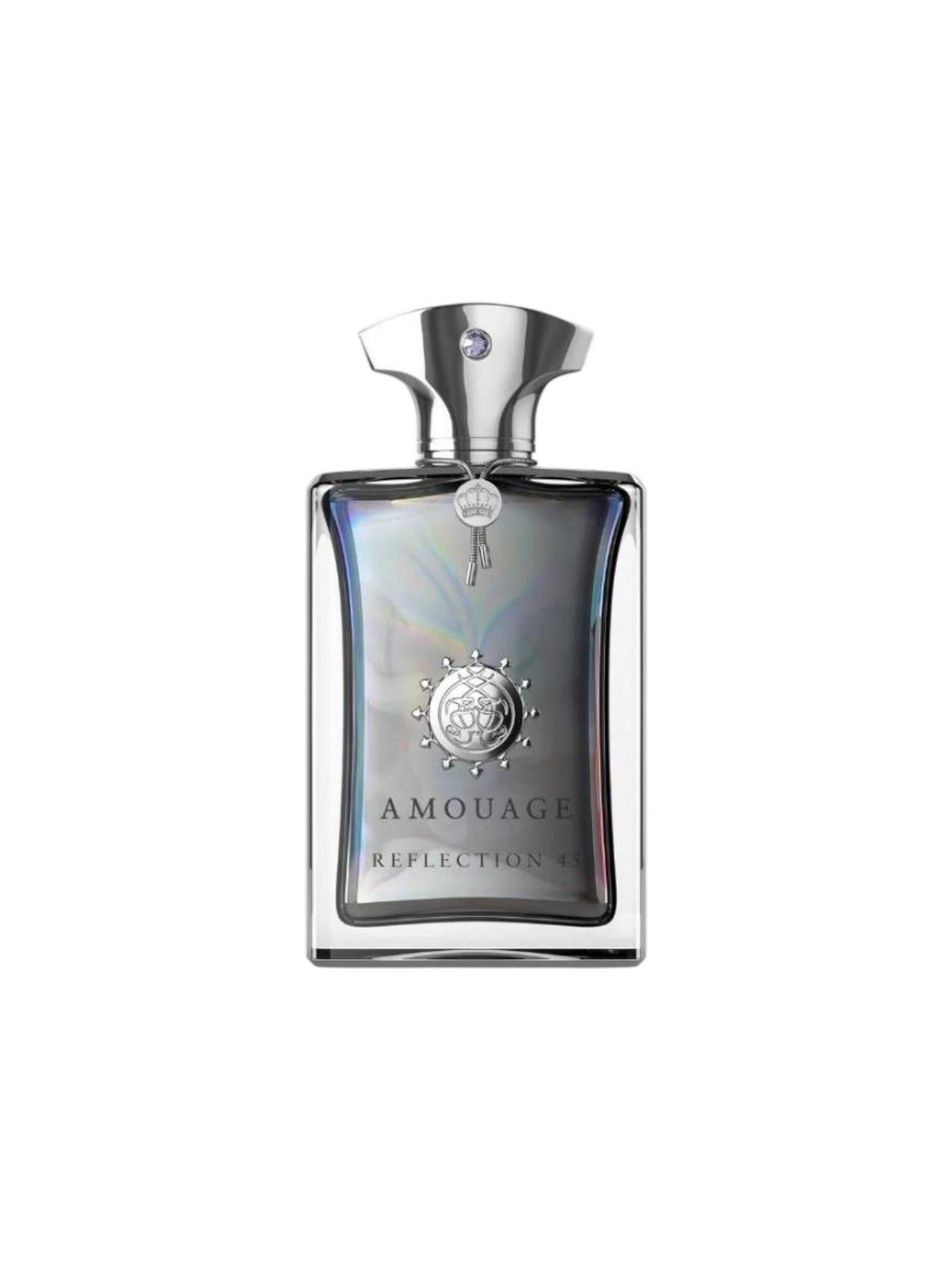 Amouage Reflection perfume bottle on a white background. Amouage, Monza Outlet, Monza Fashion, Shein Outlet