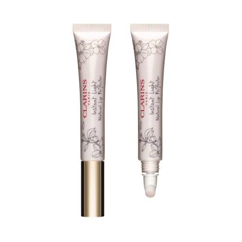 Two Clarins lip products on a white background monza outlet, Shein outlet, monza fashion