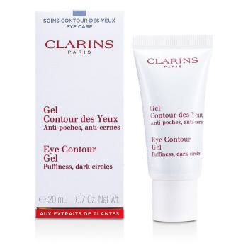 Clarins eye contour gel packaging on a white background monza outlet, Shein outlet, monza fashion