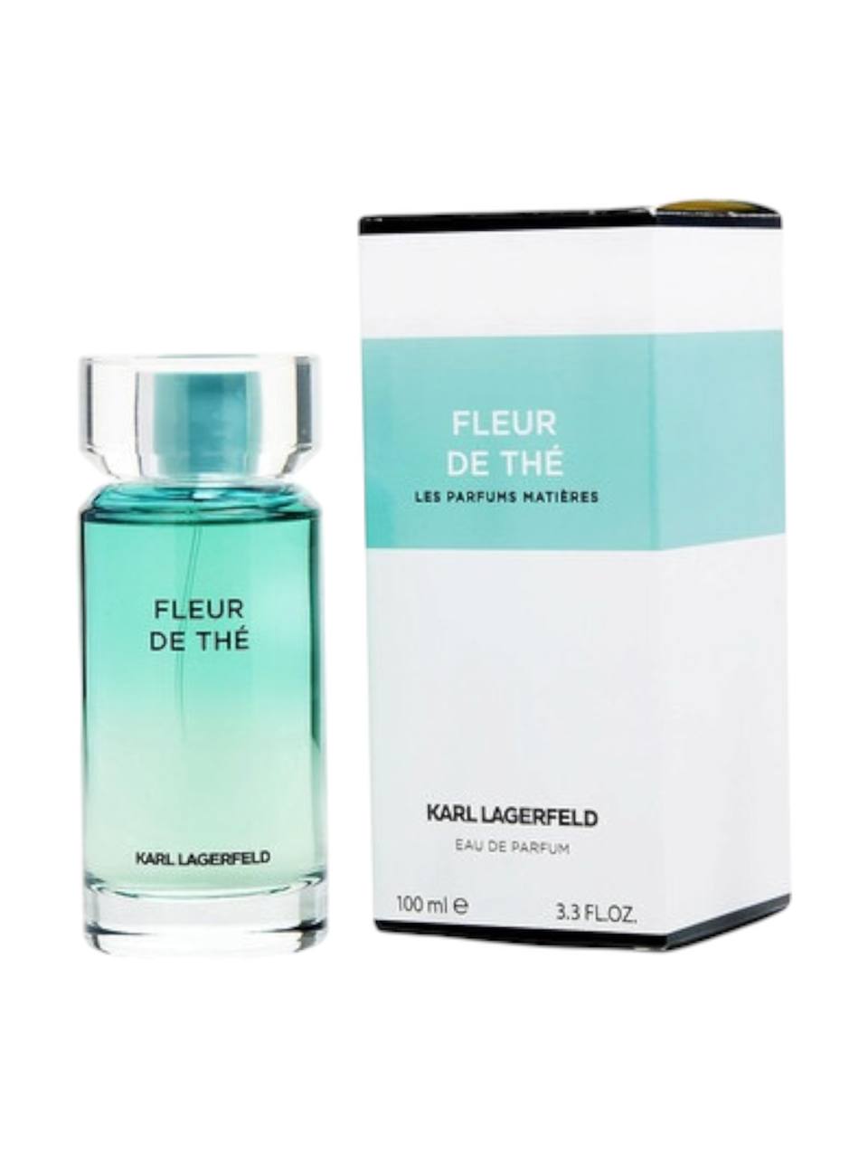 Karl Lagerfeld Fleur de The perfume bottle and packaging on a white background Monza Outlet