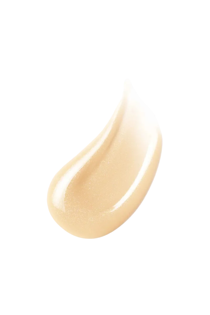 Beige cream swatch on a white background Monza fashion outlet, monza outlet, shein outlet, shien outlet cosmetics, makeup, perfume