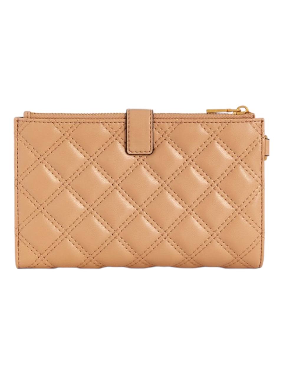 Quilted beige clutch bag on a white background, Guess, Monza Outlet, Monza Fashion, Shein Outlet