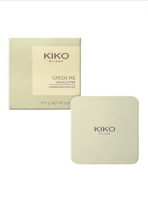 Kiko Milano highlighter with packaging on a white background Kiko Milano Monza Outlet
