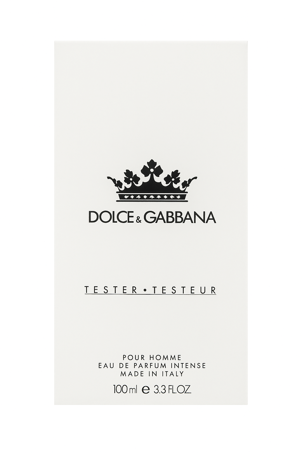 Dolce & Gabbana perfume bottle packaging on a white background Dolce Gabbana Monza Outlet