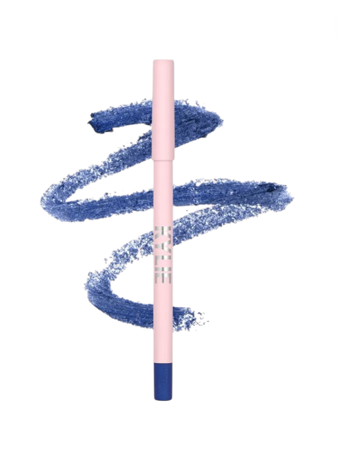 Pink lip liner with blue pencil tip on a white background Kylie Monza Outlet, Monza Fashion, Shein Outlet