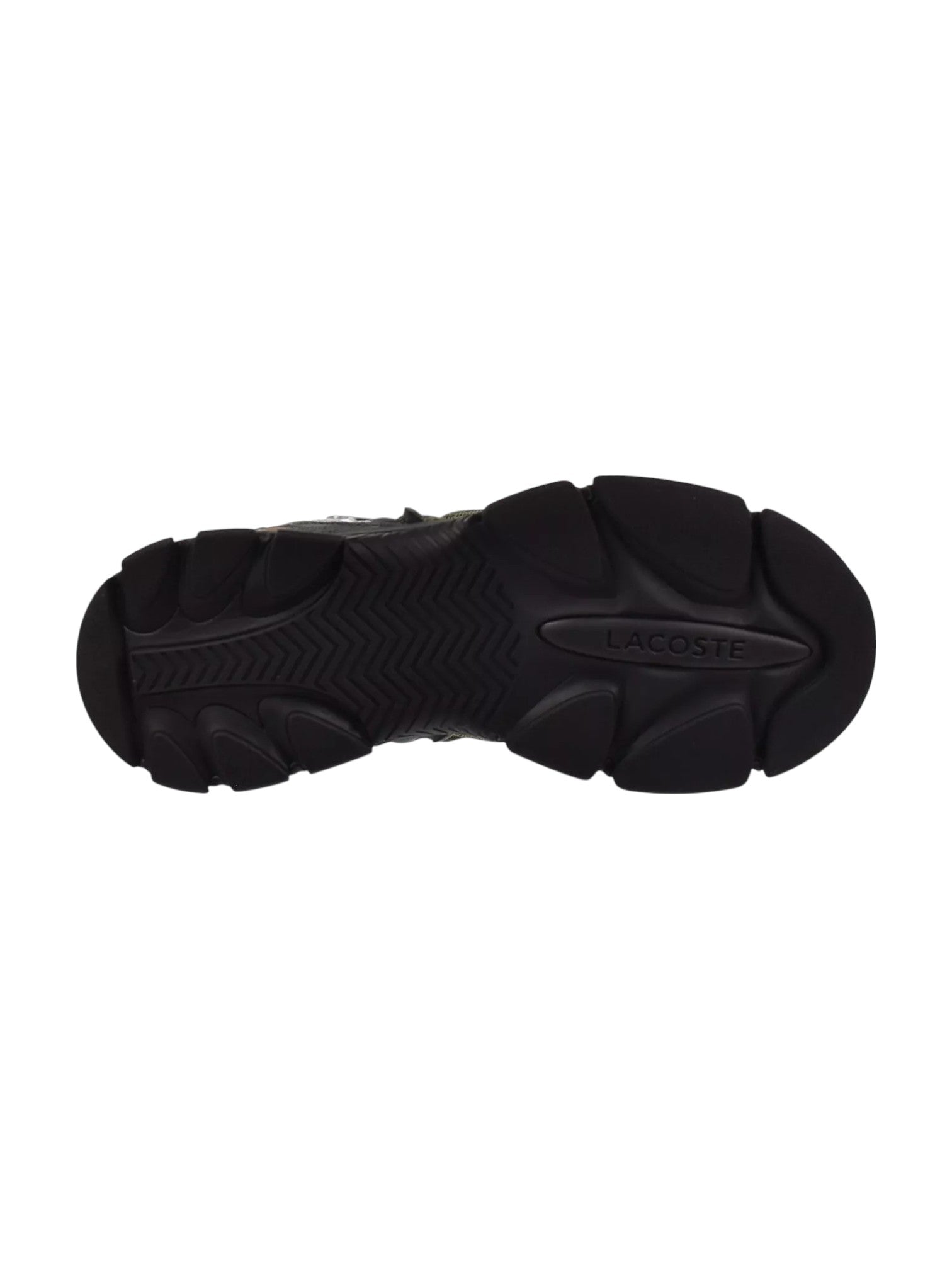 Black sandal with Crocs branding on a white background Lacoste Monza Outlet