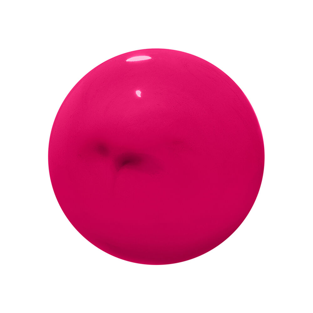 Pink ball on a white background