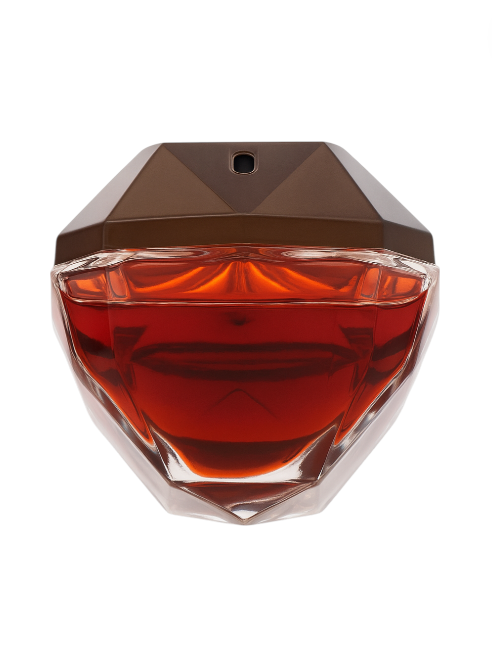 Perfume bottle with brown liquid on a white background Monza Outlet, Monza Fashion, Shein Outlet