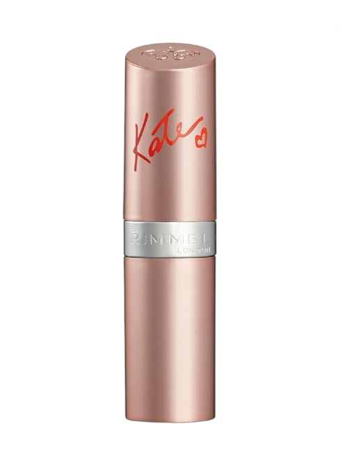 Rose gold lipstick with 'Kate' branding on a white background monza outlet, Shein outlet, monza fashion