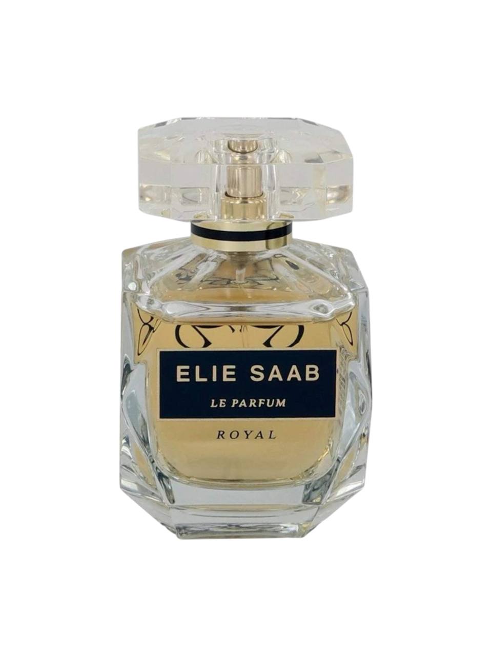 Elie Saab perfume bottle on a white background Monza Outlet