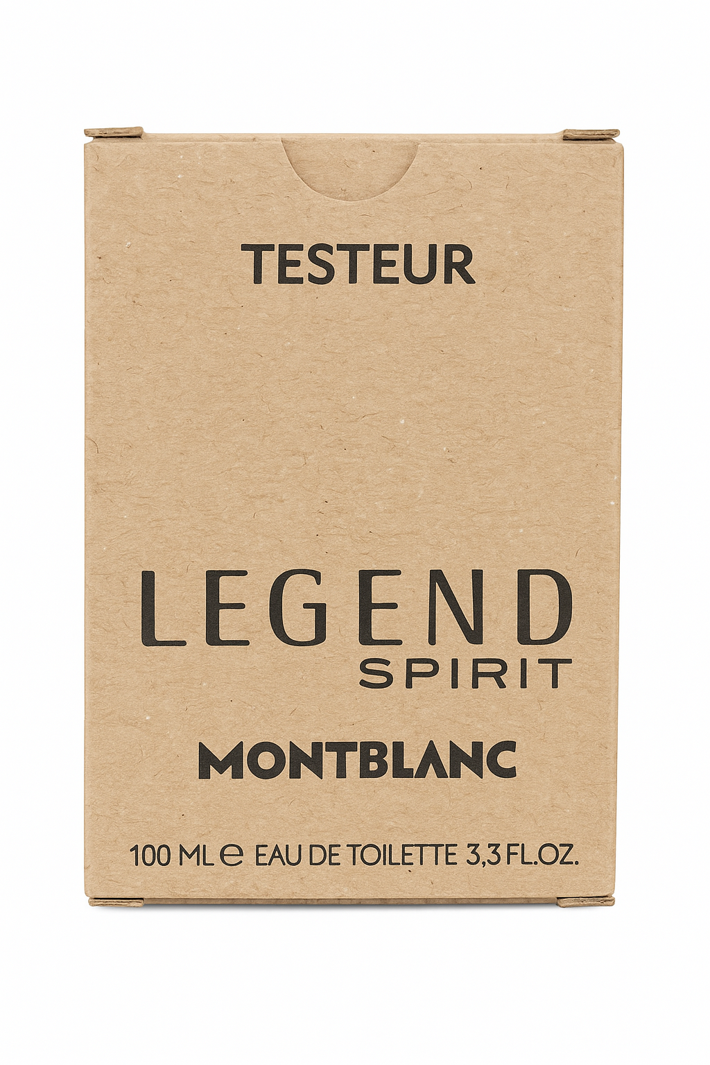 Montblanc Legend Spirit test tube packaging on a white background Monza Outlet