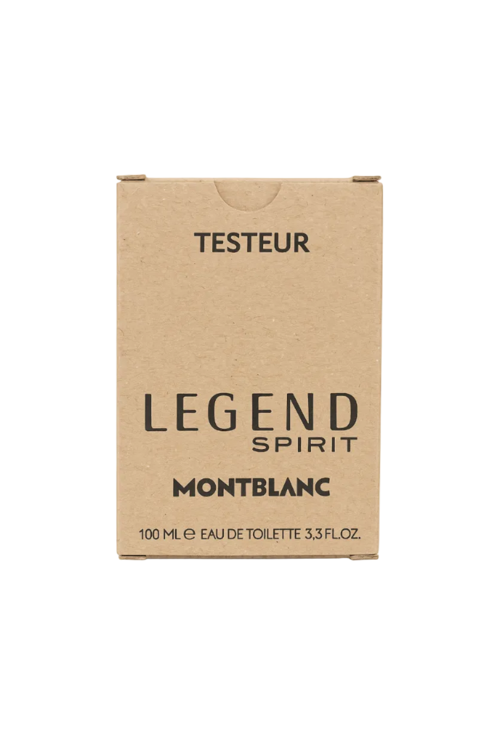 Montblanc Legend Spirit test tube packaging on a white background Monza Outlet