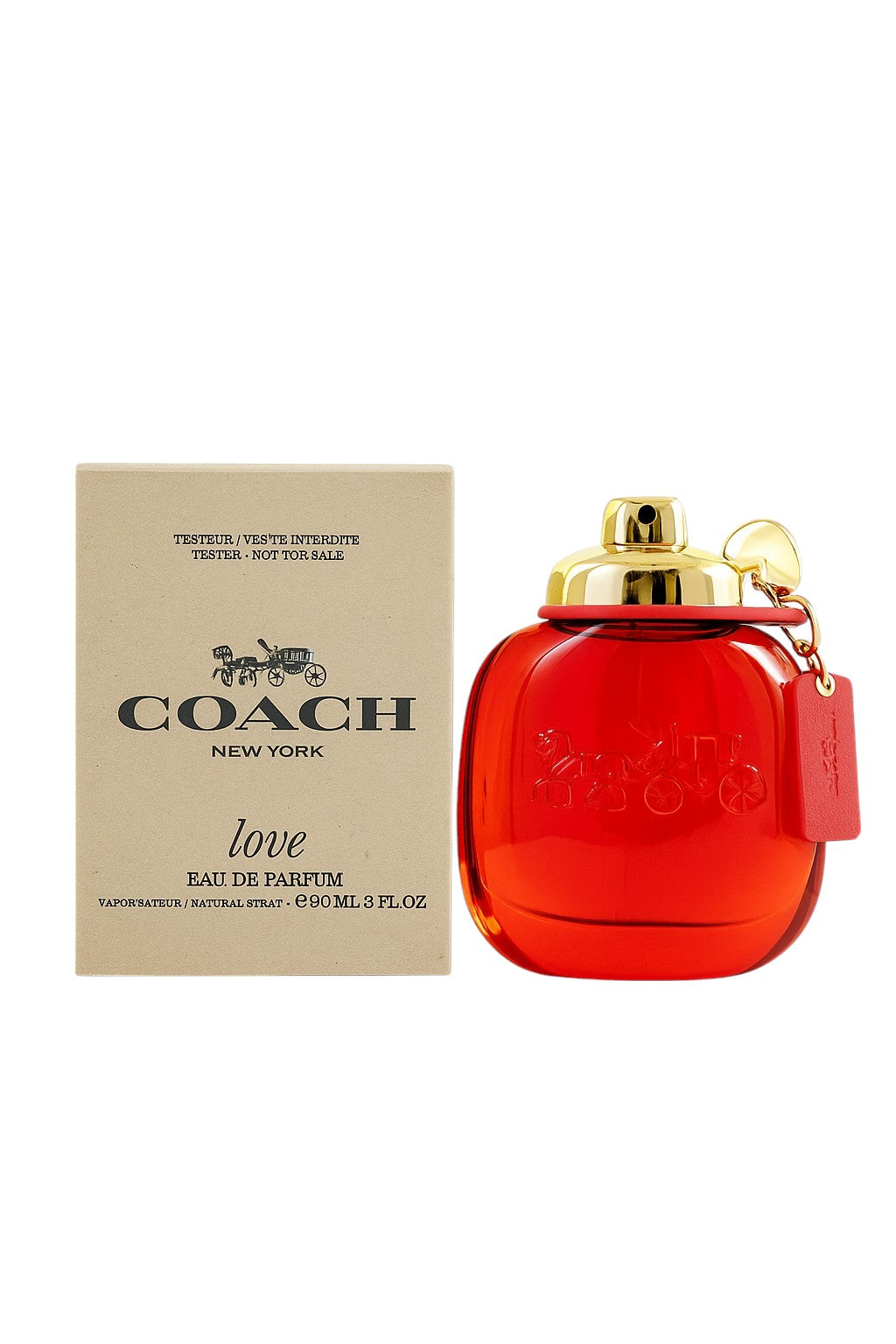 Coach New York perfume bottle and packaging on a white background Coach Monza Outlet