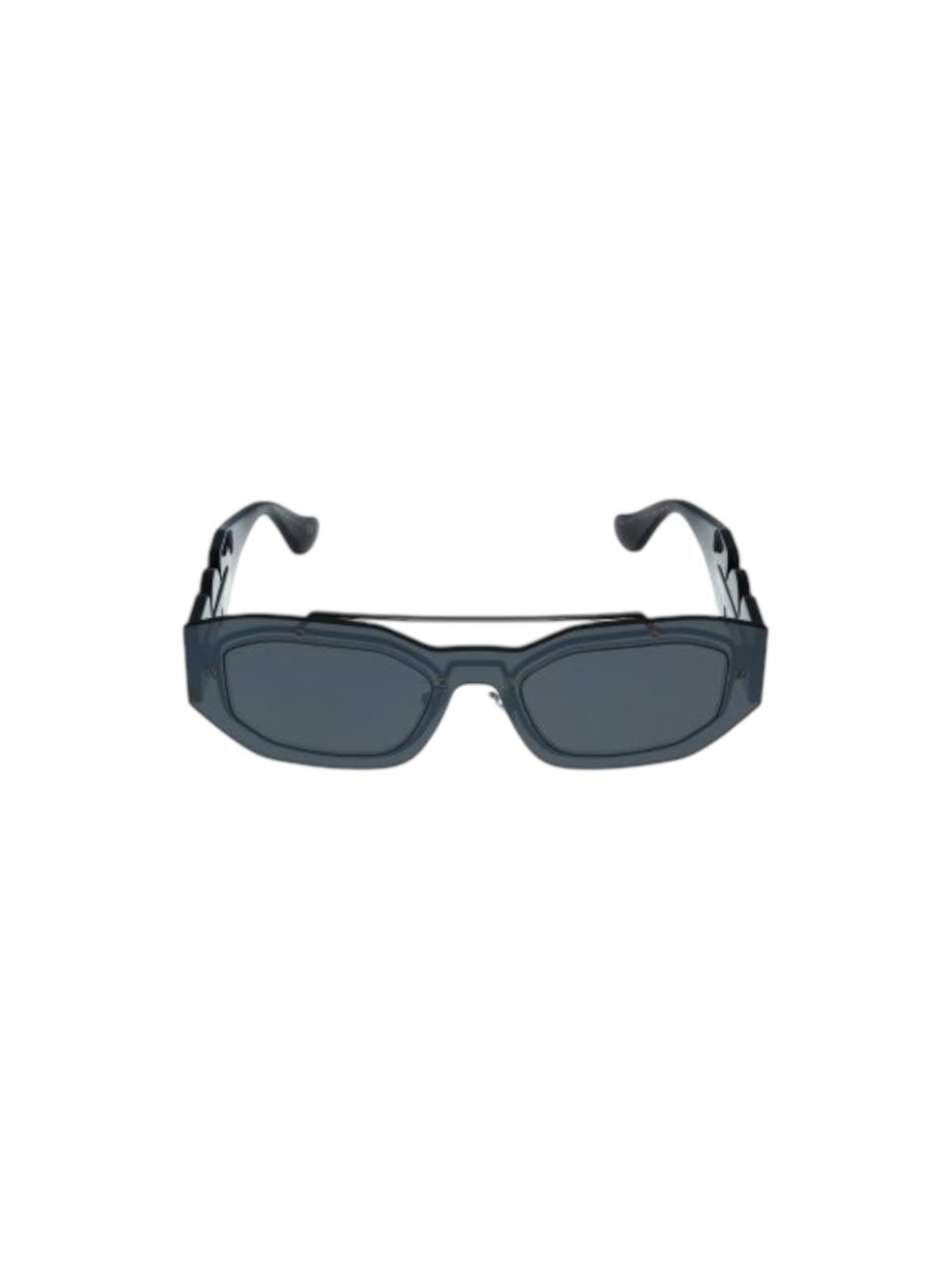 Black sunglasses with patterned arms on a white background Monza Outlet, Monza Fashion, Shein Outlet
