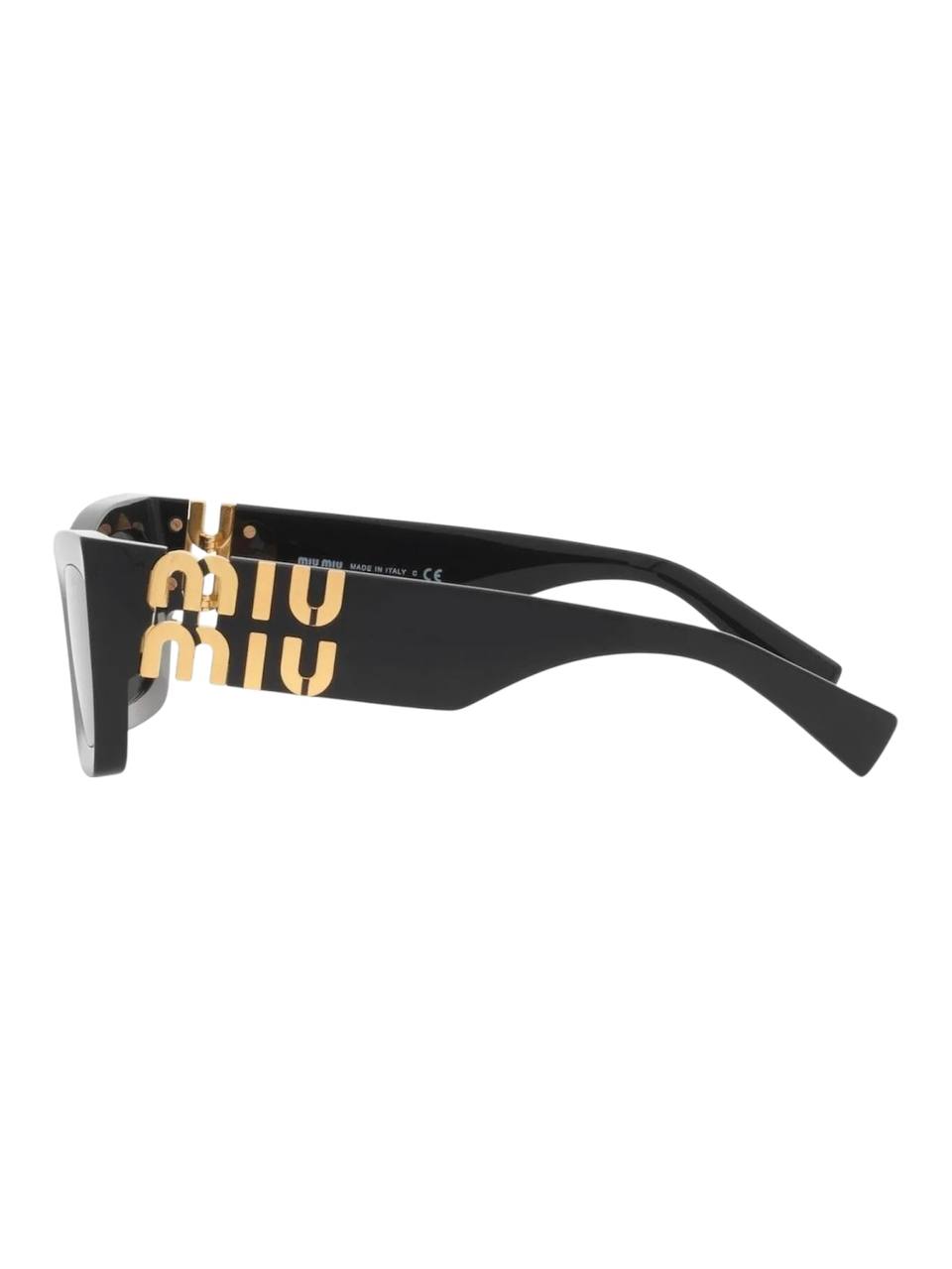 Black sunglasses with gold logo on a white background Monza Outlet, Monza Fashion, Shein Outlet