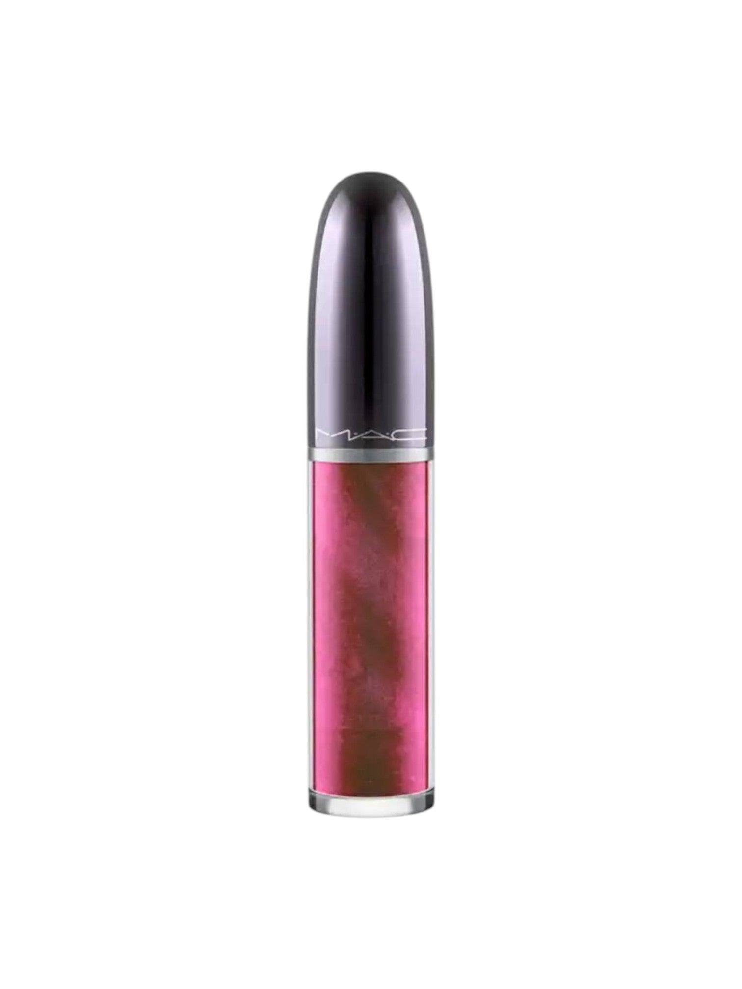 Pink and silver MAC lip gloss on a white background. MAC, Monza Outlet, Monza Fashion, Shein Outlet