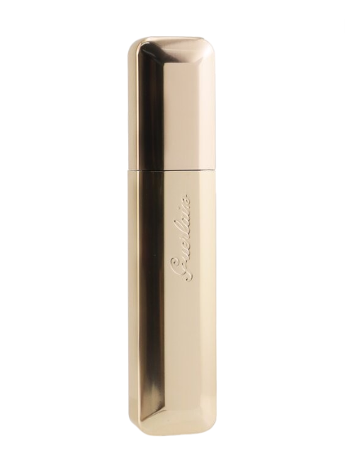 Gold lipstick case with Sculpted branding on a white background Guerlain Monza Outlet, Monza Fashion, Shein Outlet