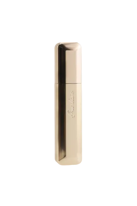 Gold lipstick case with Sculpted branding on a white background Guerlain Monza Outlet, Monza Fashion, Shein Outlet
