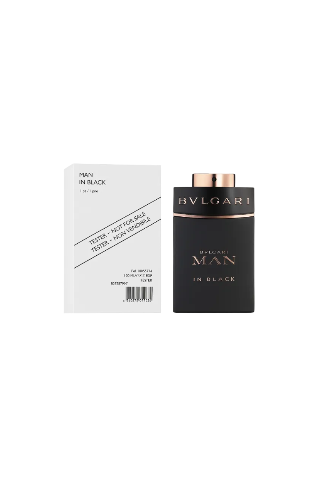 Bulgari Man in Black perfume bottle and packaging on a white background Bvlgari Bulgari Monza Outlet