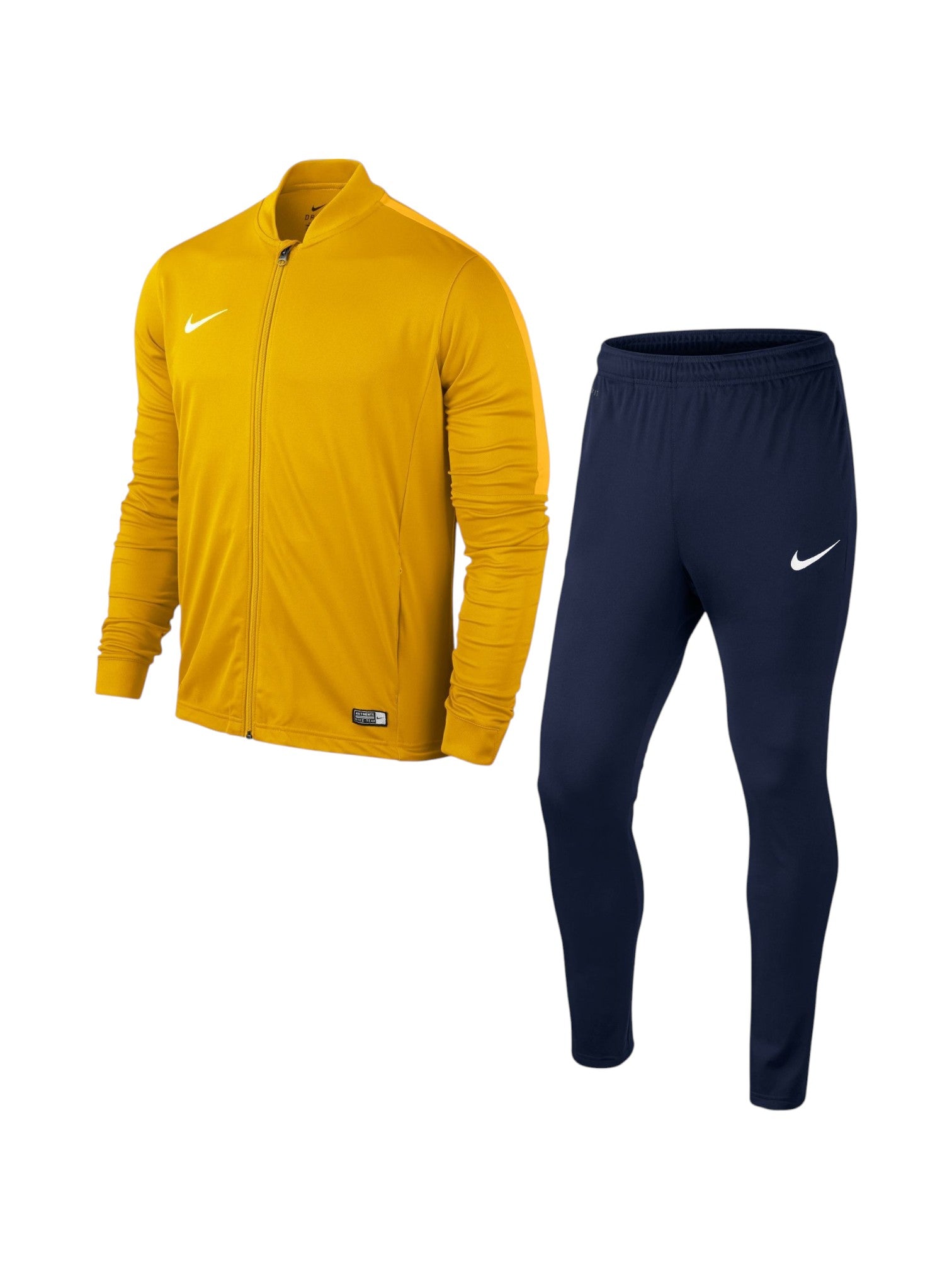 Nike Park VII Men’s Mustard/Navy Blue Dri-FIT Sport Tracksuit Set