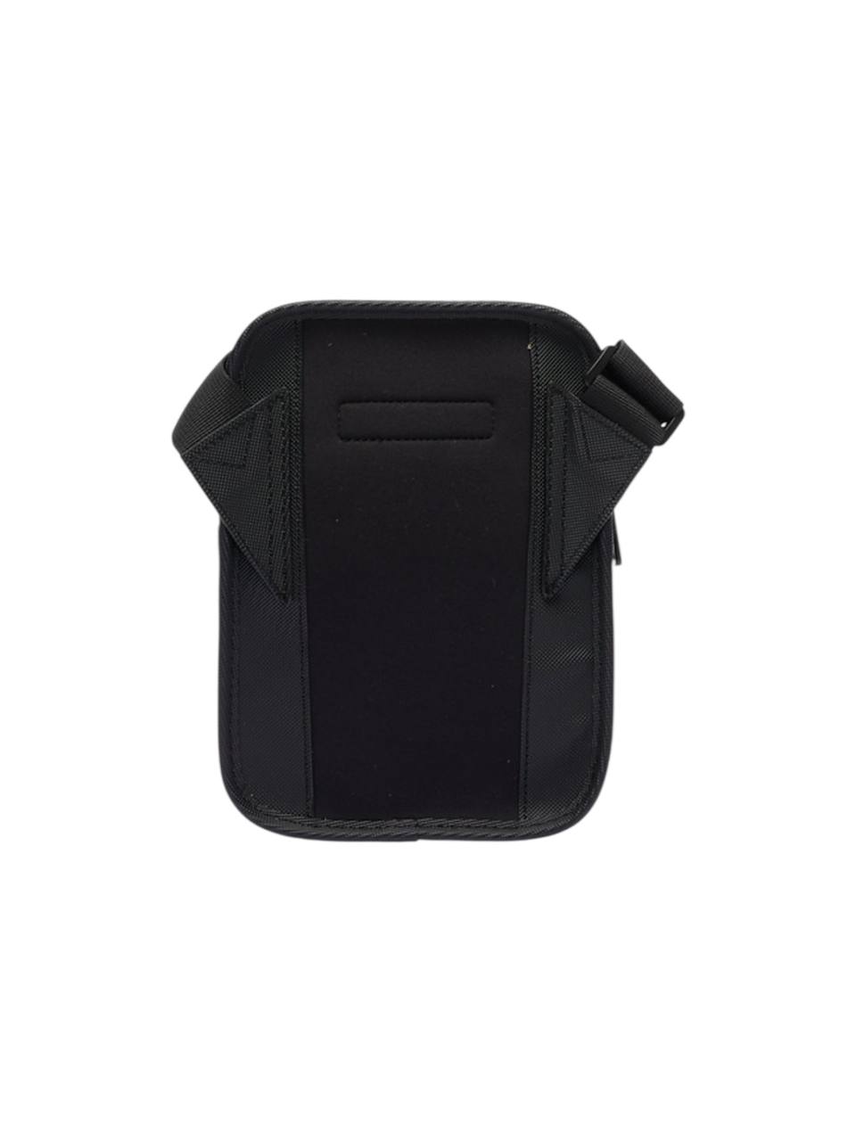 Black crossbody bag on a white background Lacoste Monza Outlet, Monza Fashion, Shein Outlet