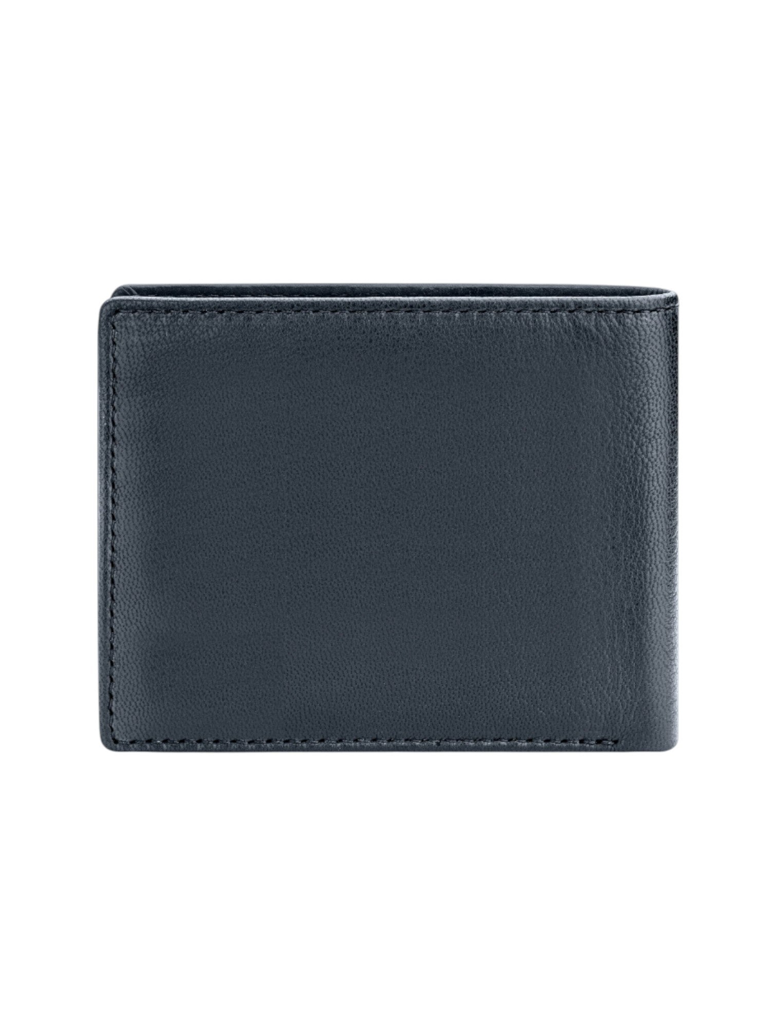Black leather wallet on a white background, Police, Monza Outlet, Monza Fashion, Shein Outlet