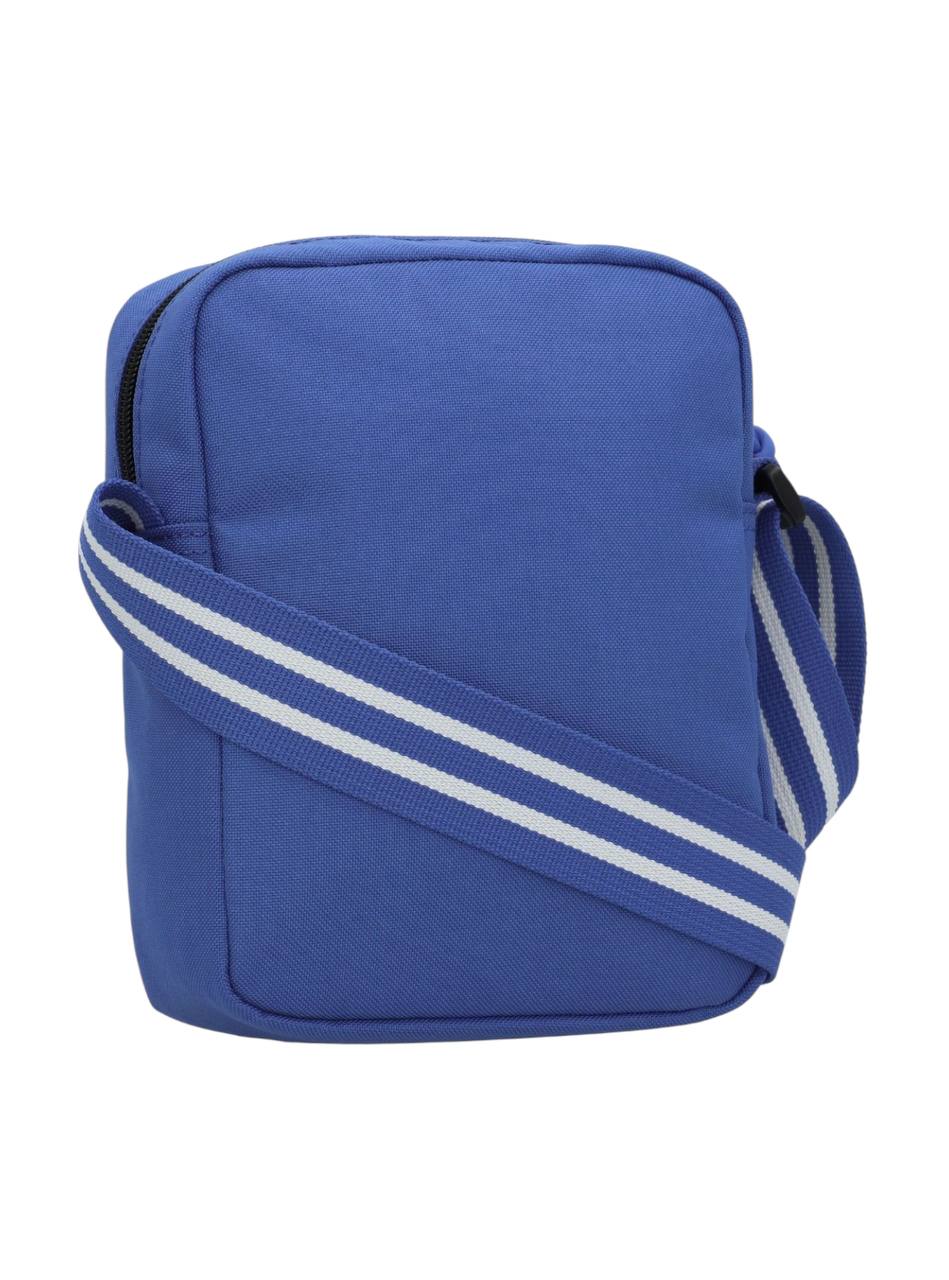 Blue shoulder bag with white stripes on a white background Lacoste Monza Outlet, Monza Fashion, Shein Outlet