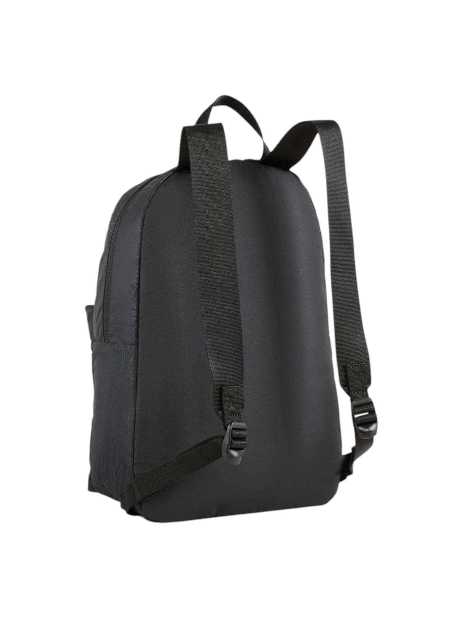Black backpack on a white background. Puma, Monza Outlet, Monza Fashion, Shein Outlet