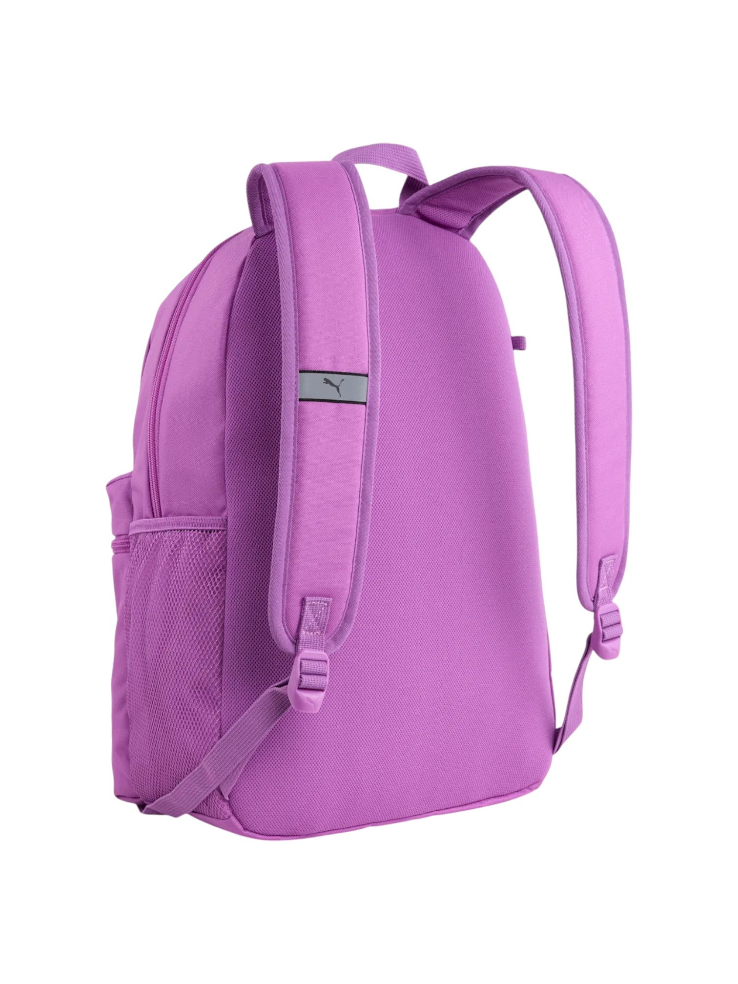 Purple backpack with a visible brand logo on a white background. Puma, Monza Outlet, Monza Fashion, Shein Outlet