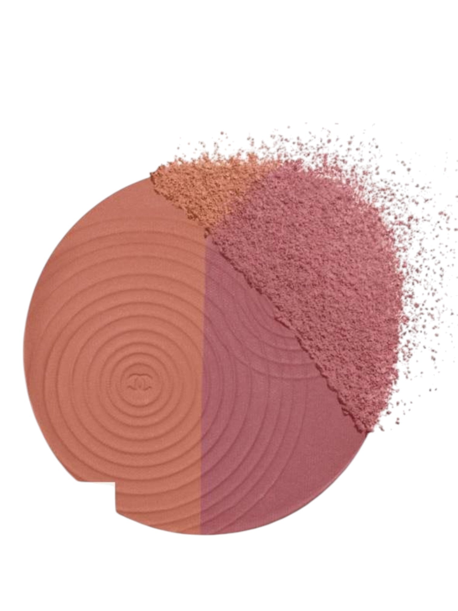 Makeup product with two shades of pink and brown on a white background Monza fashion outlet, monza outlet, shein outlet, shien outlet cosmetics, makeup, perfume