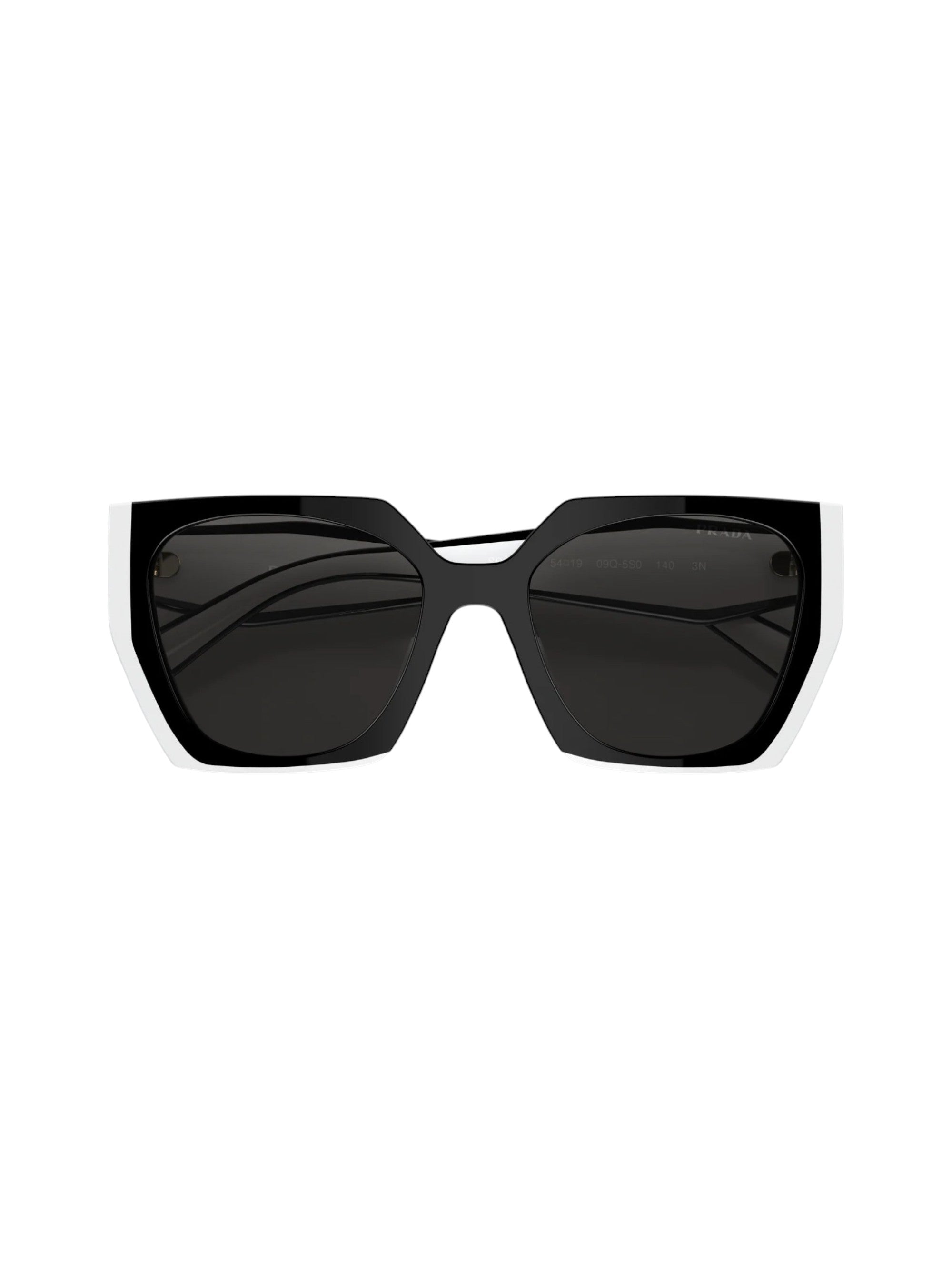 Black sunglasses with a white background Monza Outlet