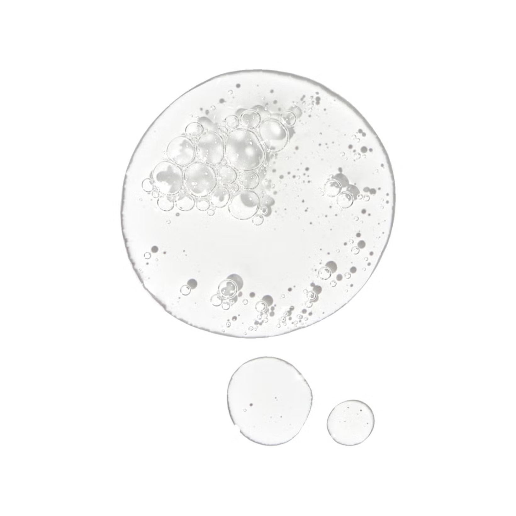 Clear liquid with bubbles on a white background Ordinary Monza Outlet