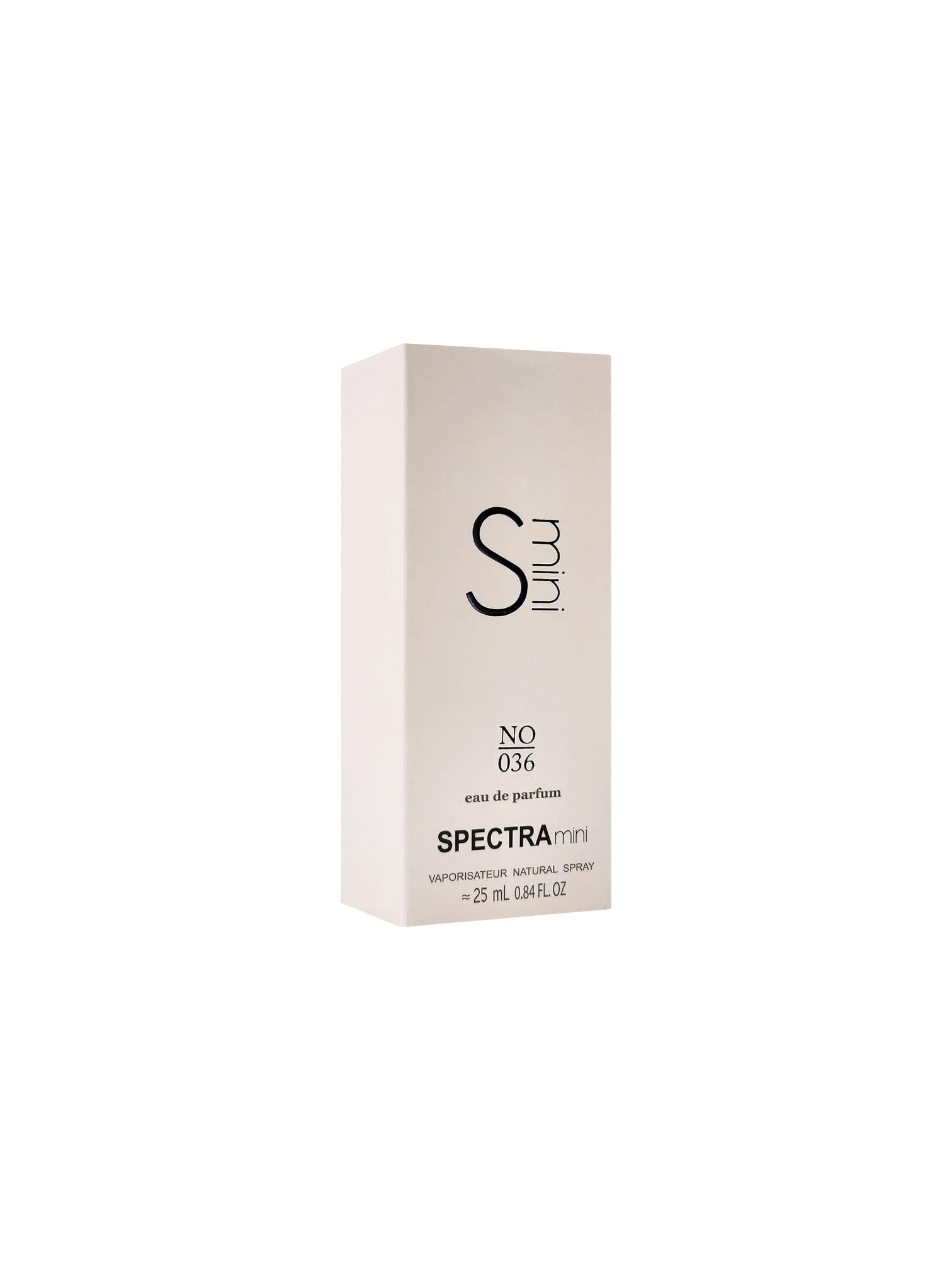 Sculptura Spectra perfume box on a white background. Spectra Mini, Monza Outlet, Monza Fashion, Shein Outlet
