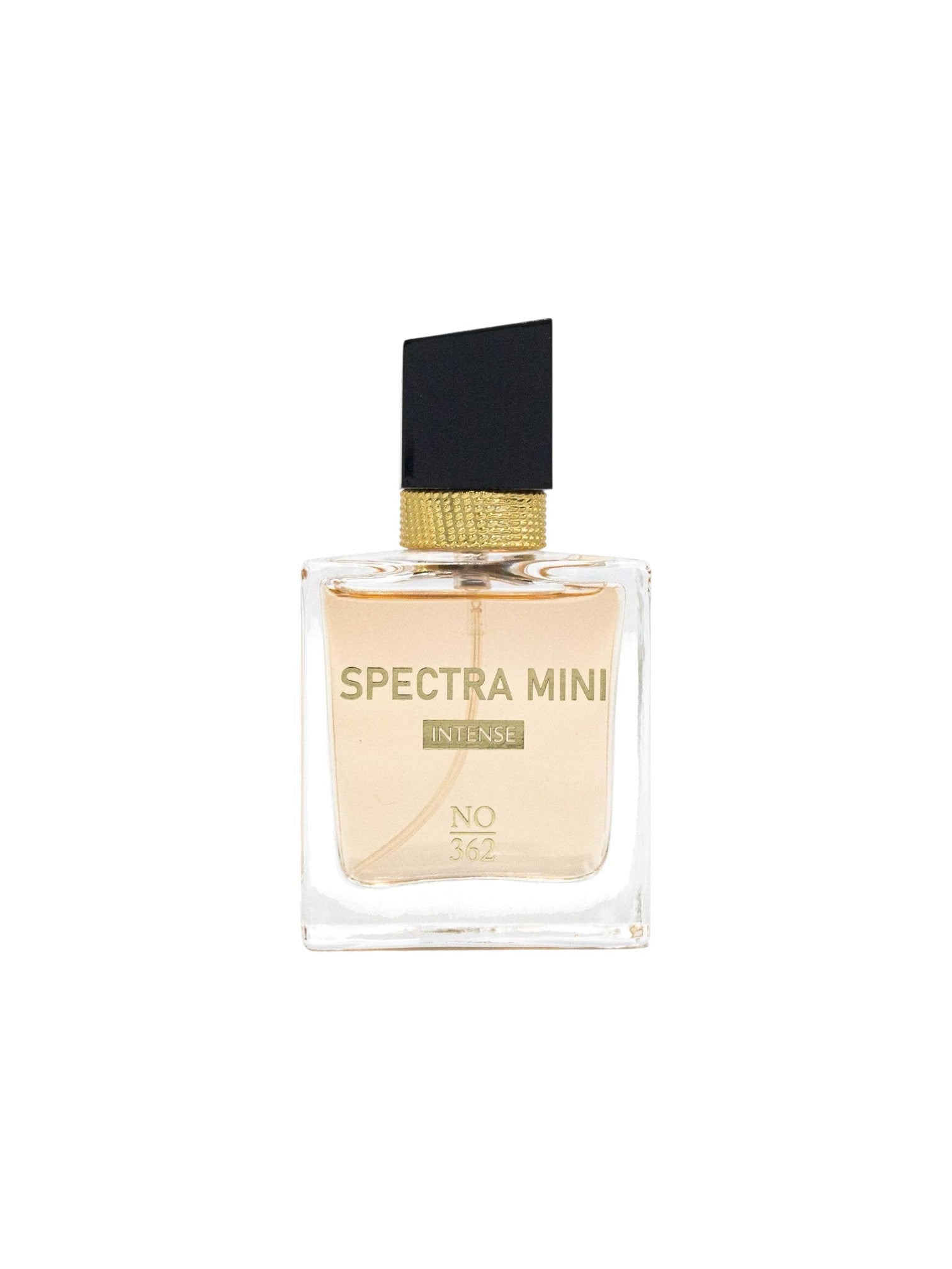 Perfume bottle labeled Spectra Mini on a white background. Spectra Mini, Monza Outlet, Monza Fashion, Shein Outlet