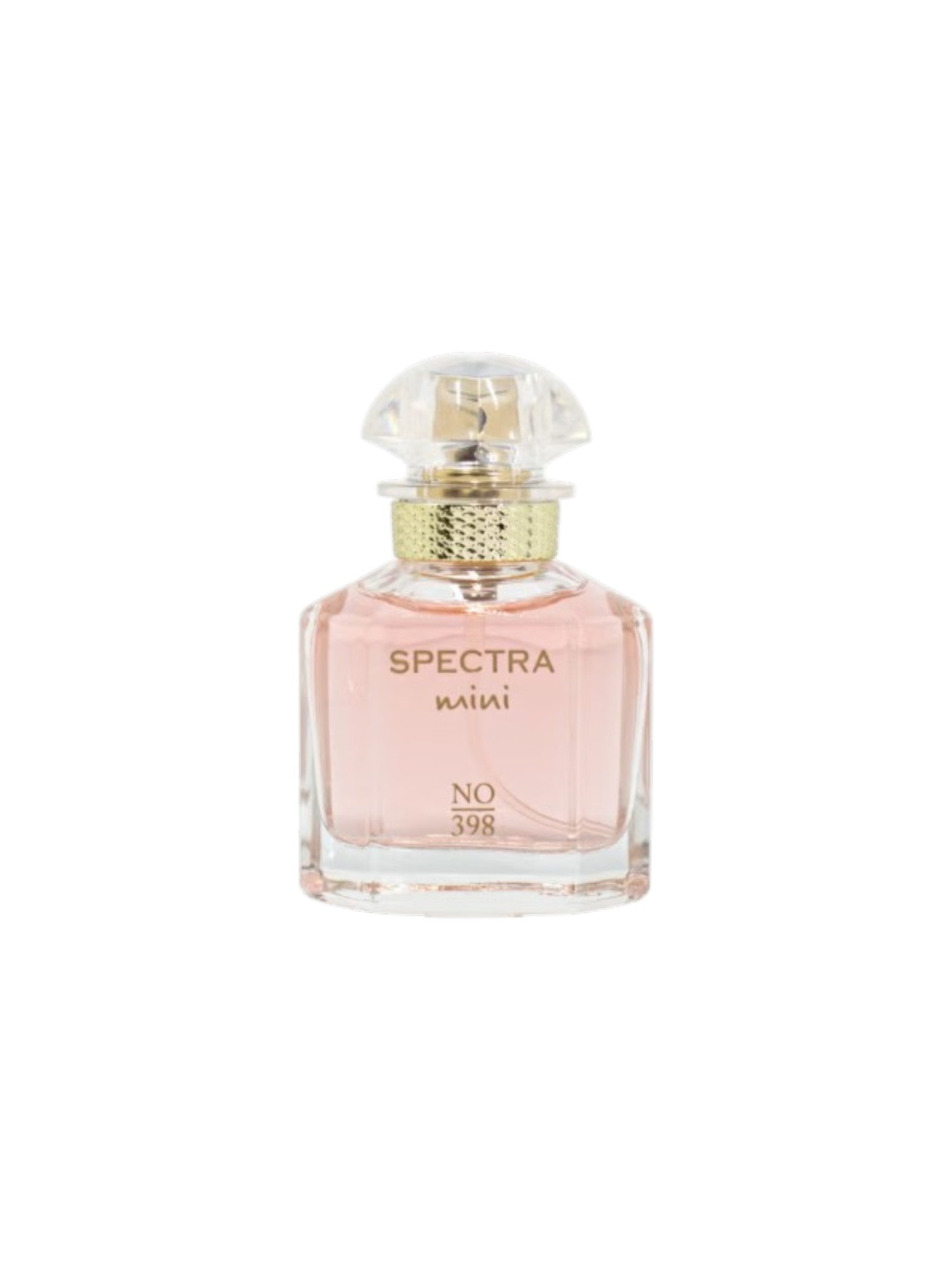 Perfume bottle labeled Spectra on a white background. Spectra, Monza Outlet, Monza Fashion, Shein Outlet