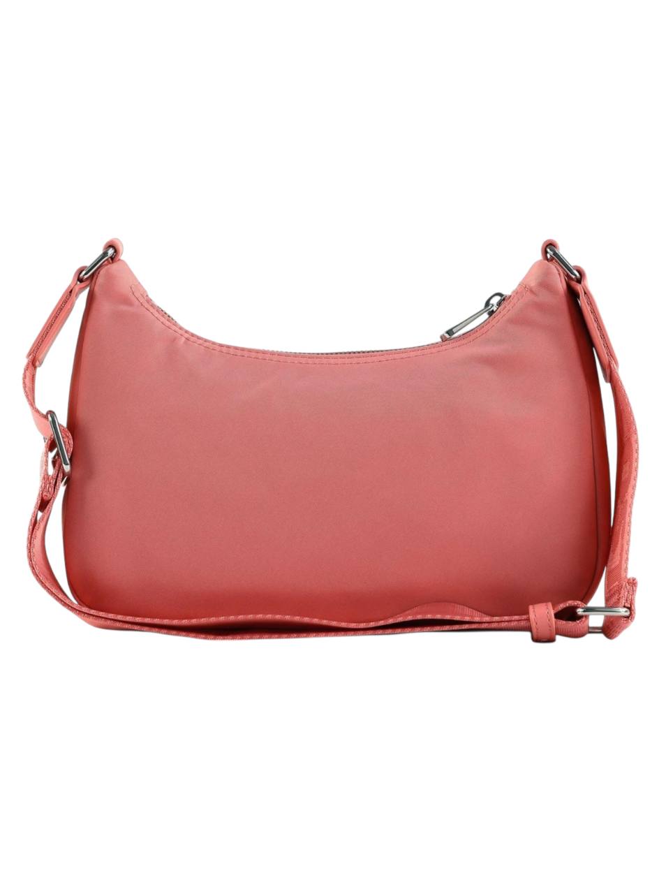 Pink handbag with a strap on a white background Lacoste Monza Outlet, Monza Fashion, Shein Outlet