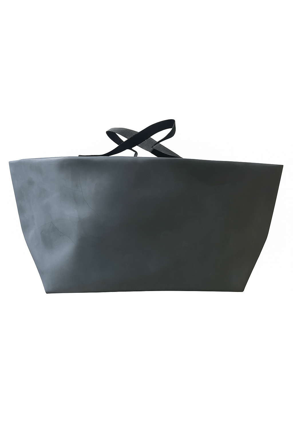 Black leather tote bag on a white background. Tous Monza Outlet