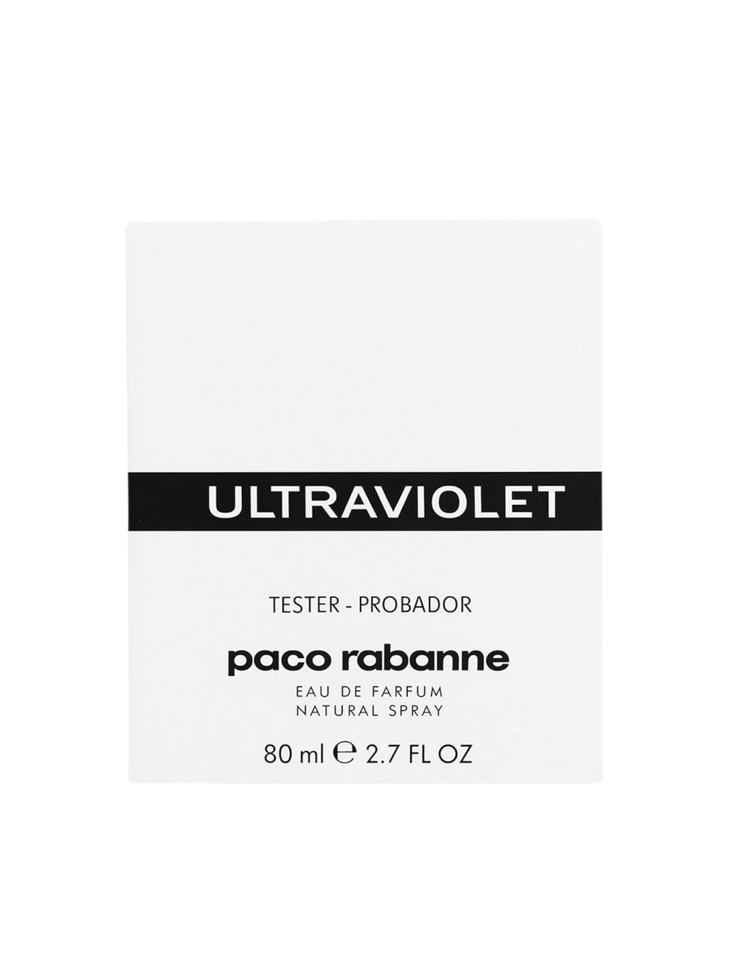 Paco Rabanne Ultraviolet perfume bottle packaging on a white background Monza Outlet