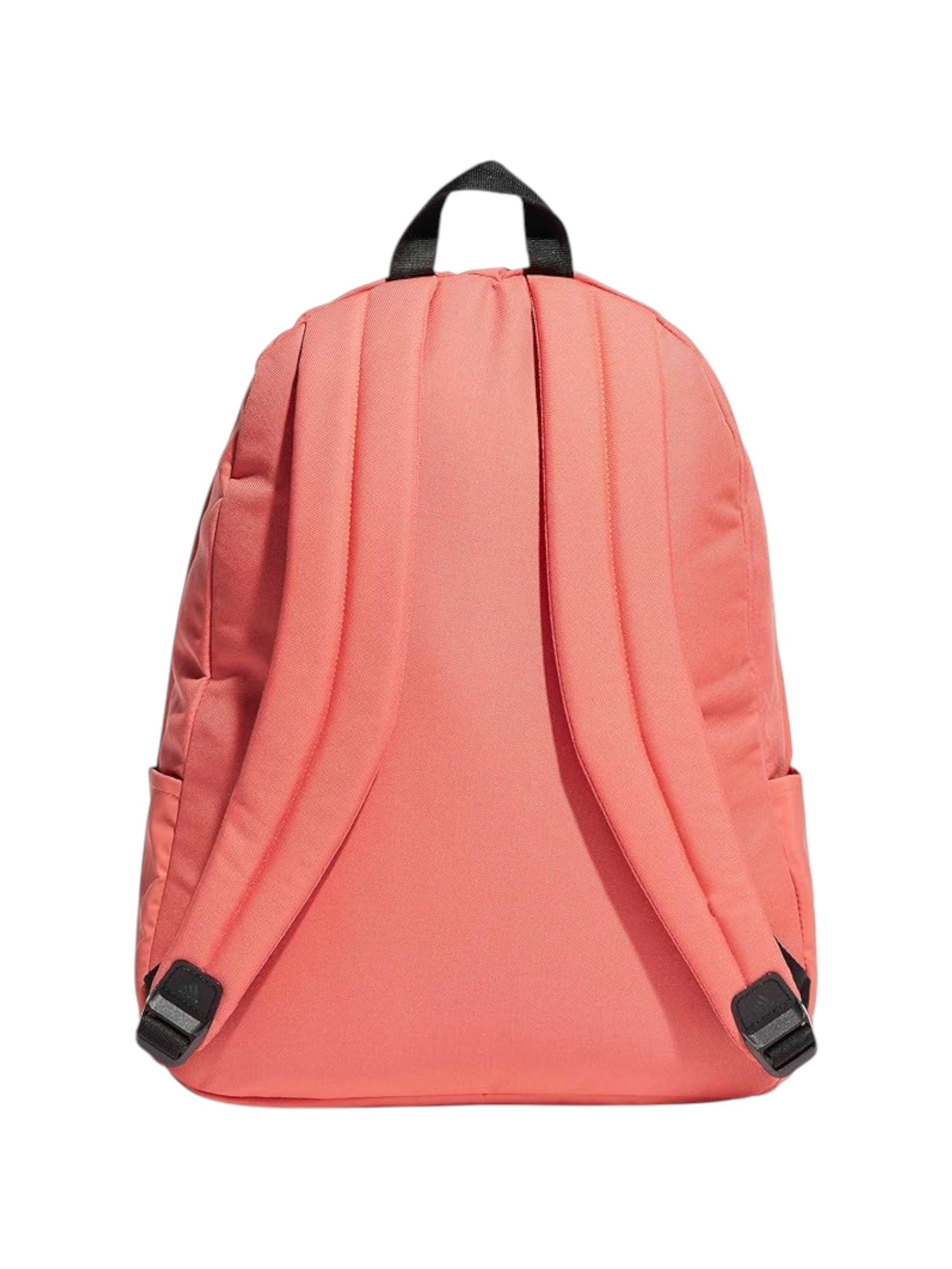 Coral backpack with black straps on a white background. Adidas, Monza Outlet, Monza Fashion, Shein Outlet
