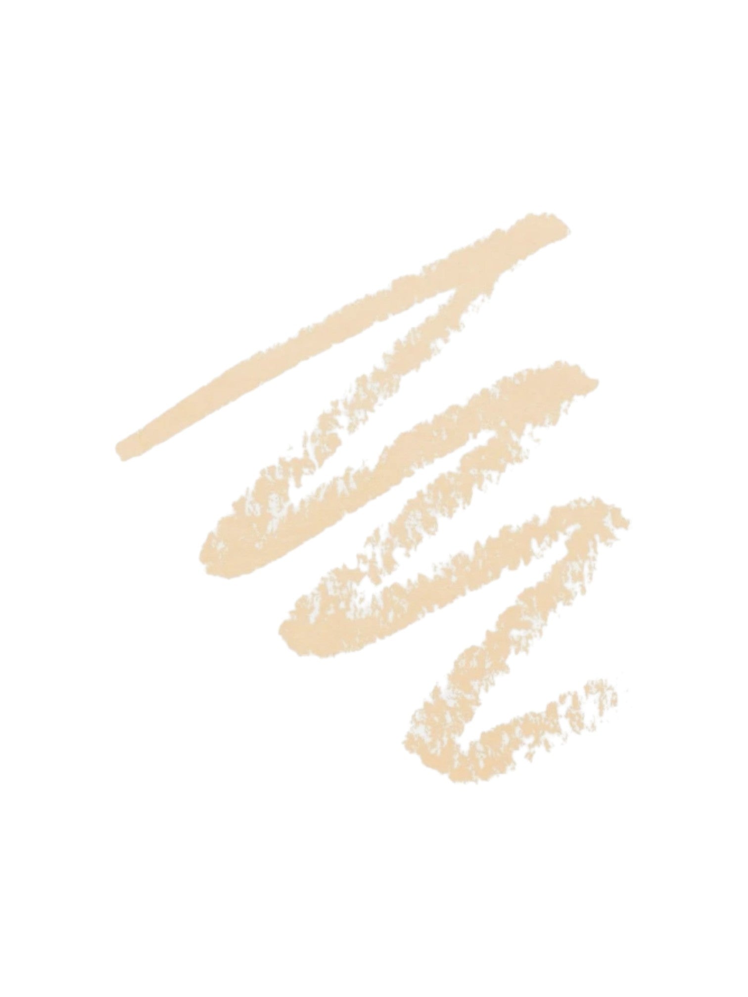 Beige makeup pencil strokes on a white background Dolce Gabbana Monza Outlet