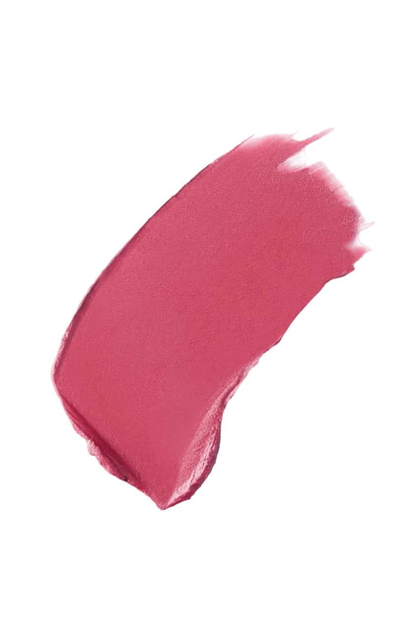 Pink lipstick swatch on a white background Monza fashion outlet, monza outlet, shein outlet, shien outlet cosmetics, makeup, perfume