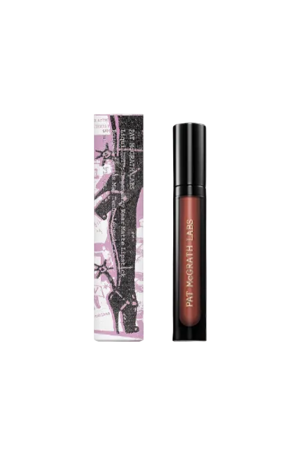 Lipstick with packaging featuring Pat McGrath Labs branding on a white background. Monza Outlet