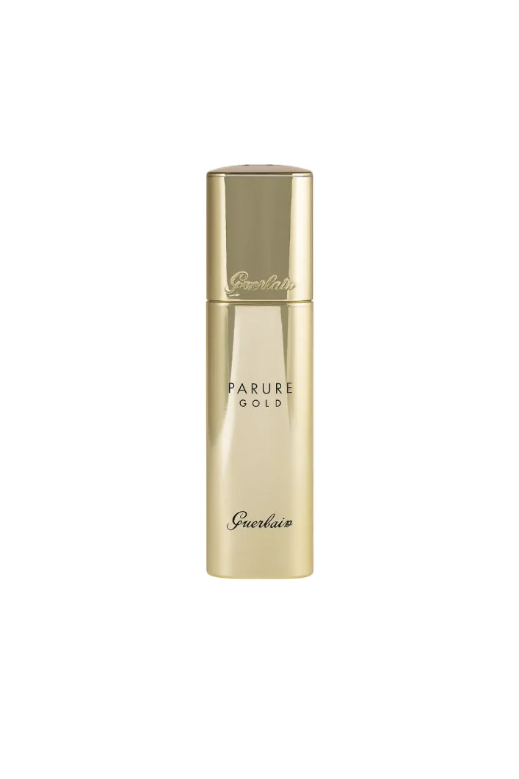 Guerlain Parure Gold cosmetic bottle on a white background. Monza Outlet