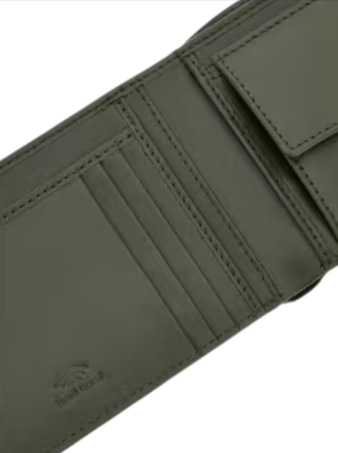 Solid Madrid Billfold with Coin Pocket Wallet