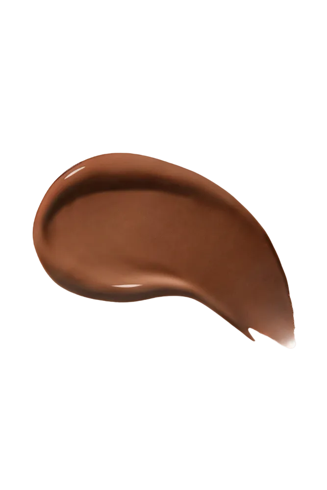 Brown makeup swatch on a white background Monza fashion outlet, monza outlet, shein outlet, shien outlet cosmetics, makeup, perfume