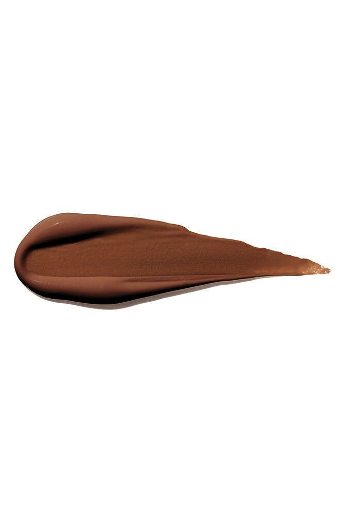Brown lipstick swatch on a white background Monza outlet, monza fashion, shein outlet, shien outlet