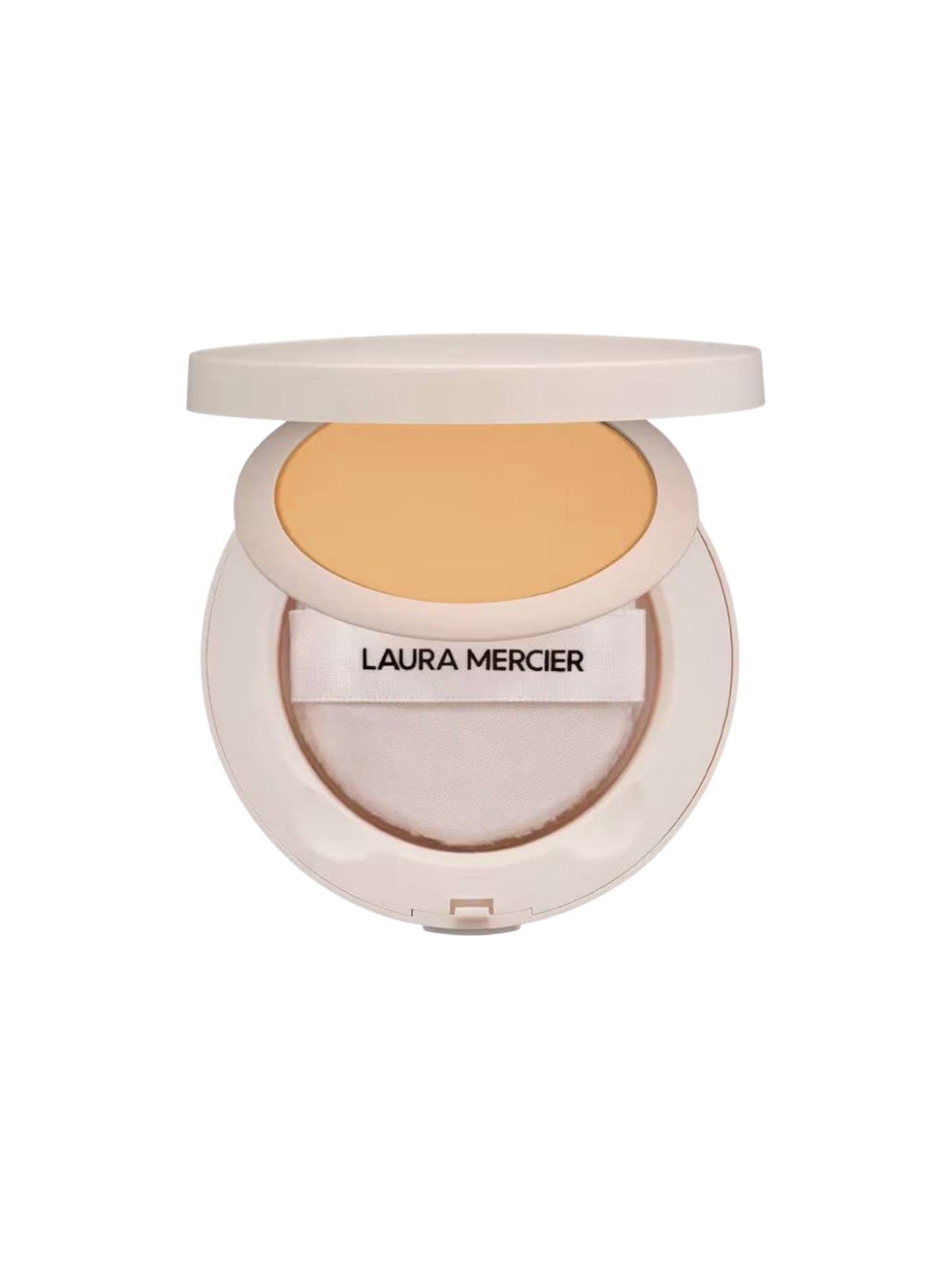 Laura Mercier compact powder on a white background Laura Mercier Monza Outlet