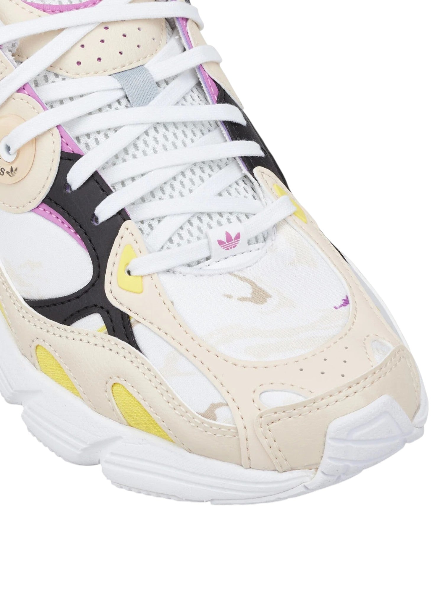Colorful sneaker with a visible brand logo on a white background. Adidas, Monza Outlet, Monza Fashion, Shein Outlet