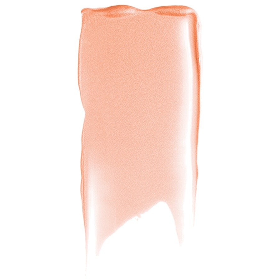 Peach-colored lip gloss swatch on a white background Monza fashion outlet, monza outlet, shein outlet, shien outlet cosmetics, makeup, perfume